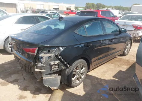 2018 Hyundai Elantra Value Edition из США, поврежденный, VIN 5NPD84LFXJH286297